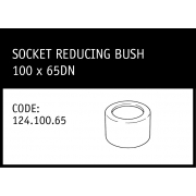 Marley Solvent Joint Socket Reducing Bush 100 x 65DN - 124.100.65
